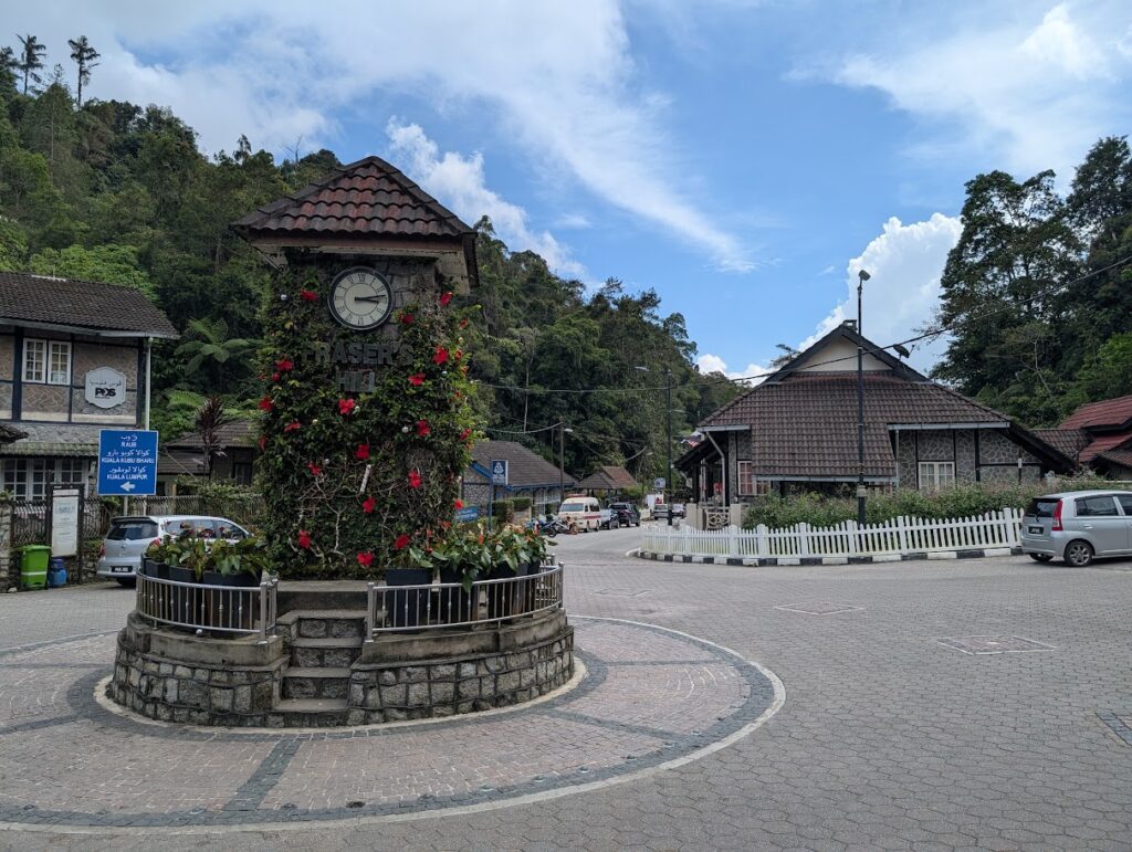 Place centrale Fraser's Hill