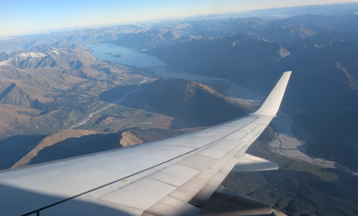Arrivée sur l'île du Sud de Nouvelle-Zélande