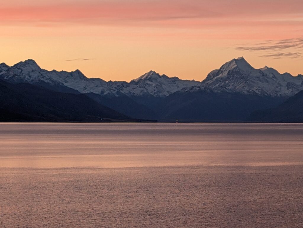 Lake Pukaki Sunset