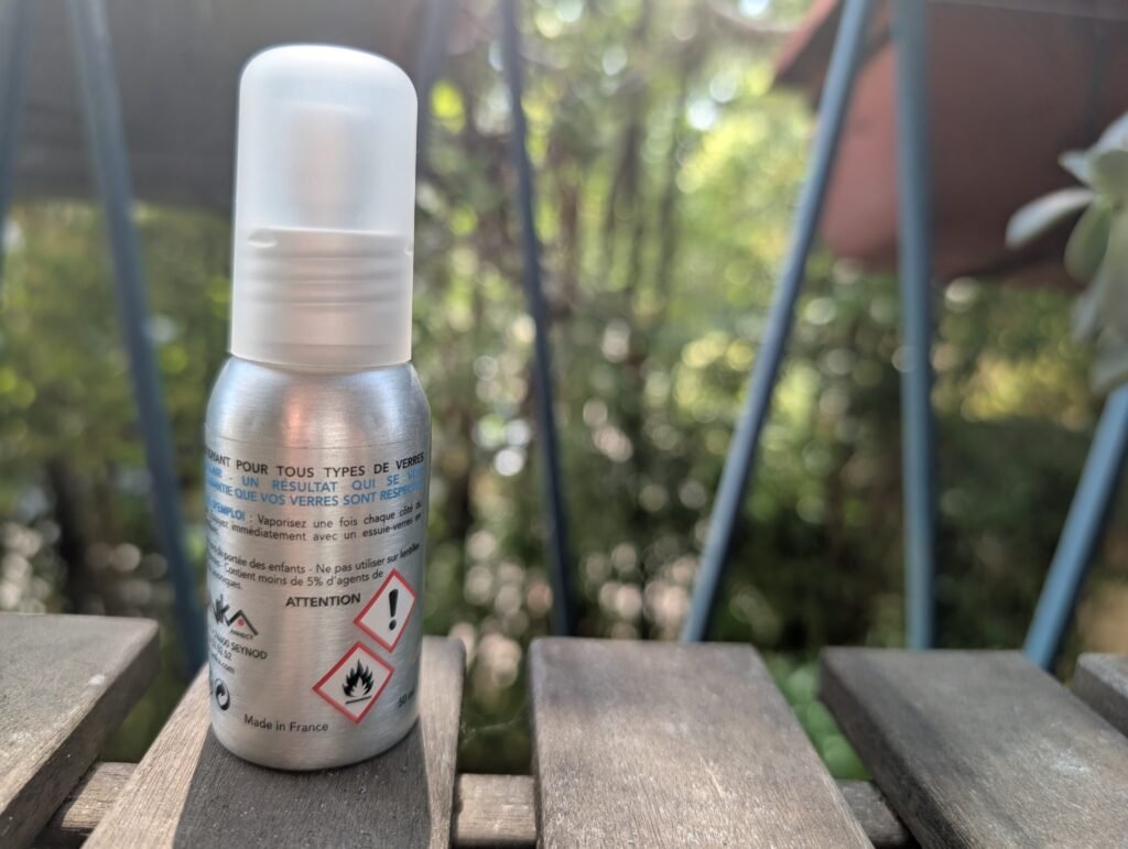 Solution nettoyage optiques
